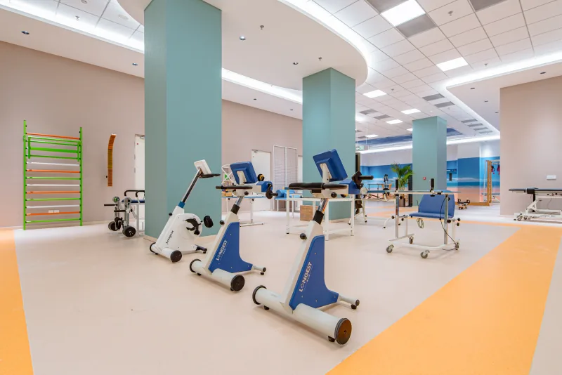 Rehabilitation facilities at Beijing Puhua International Hospital
